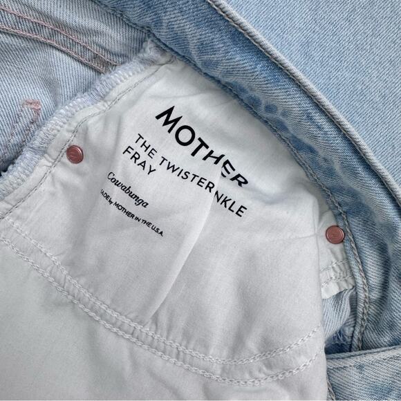 MOTHER The Twister Ankle Fray - Cowabunga size 30 - Picture 5 of 7